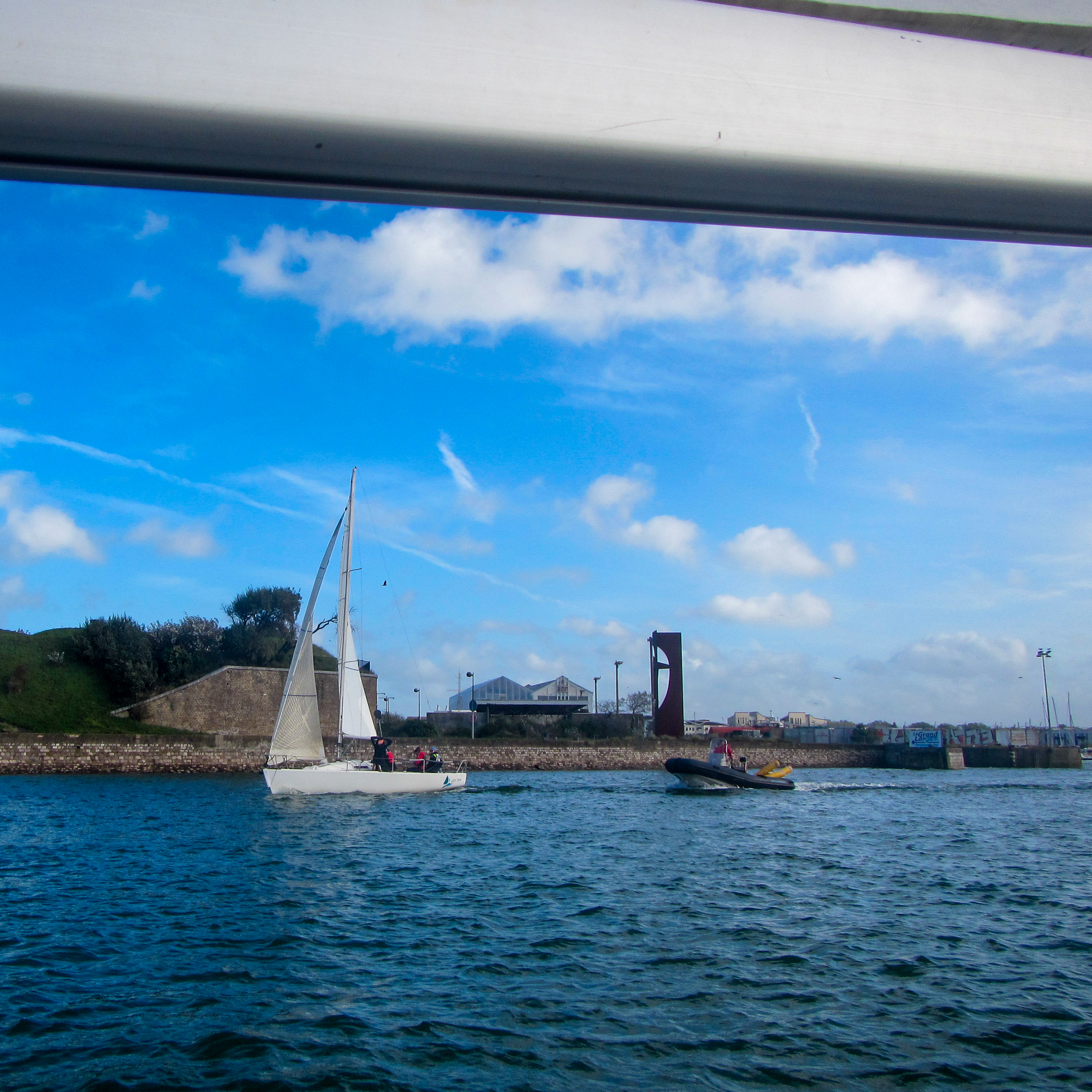 sortie du port