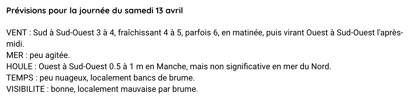 heure marée